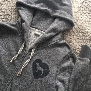 VS PINK grey hoodie
